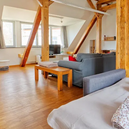 Apartment Bohnapartments Altstadt-loft - 85 Qm Mit Wasserbett Erfurt